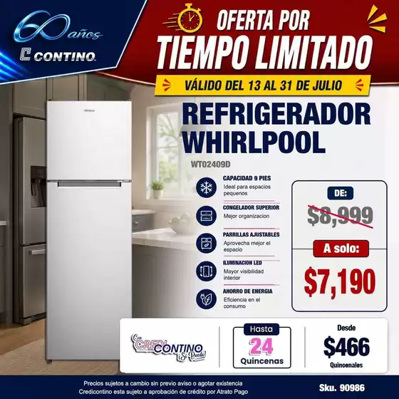 Catálogo Contino | Ofertas principales para ahorradores | 2026-07-17T00:00:00.000Z - 2026-07-31T00:00:00.000Z
