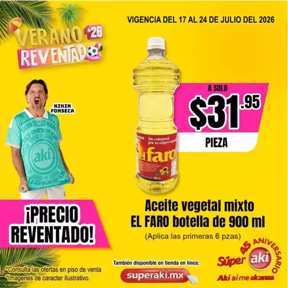Catálogo Súper Aki | Ofertas y promociones actuales | 2026-07-17T00:00:00.000Z - 2026-07-24T00:00:00.000Z