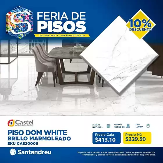 Catálogo Santandreu en San Ramón | Descuentos y promociones | 2026-07-15T00:00:00.000Z - 2026-08-03T00:00:00.000Z