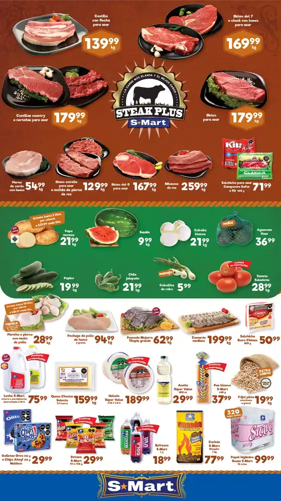Catálogo S-Mart | Ofertas S-Mart matamoros | 2026-07-17T00:00:00.000Z - 2026-07-20T00:00:00.000Z