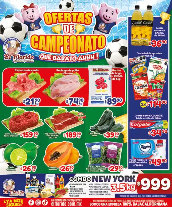 Catálogo El Florido | VOLANTE TIJUANA WEB 18 | 2026-07-17T00:00:00.000Z - 2026-07-23T00:00:00.000Z
