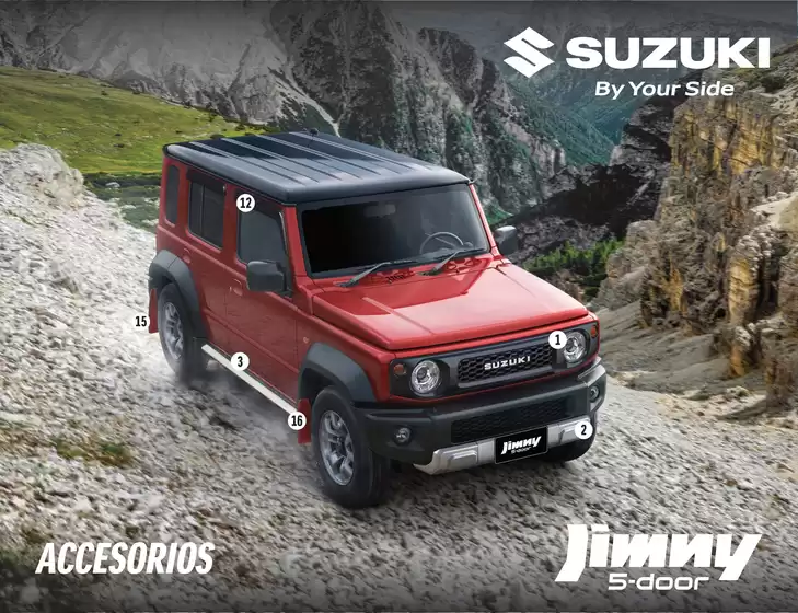 Catálogo Suzuki | Suzuki jimny 5door | 2026-07-17T00:00:00.000Z - 2026-07-31T00:00:00.000Z