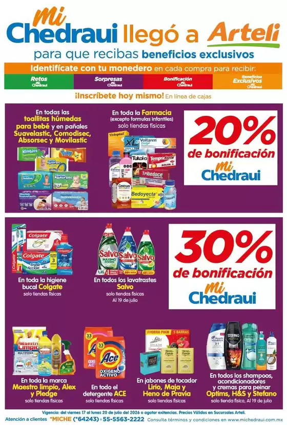 Catálogo Arteli | Ofertas Arteli | 2026-07-17T00:00:00.000Z - 2026-07-20T00:00:00.000Z