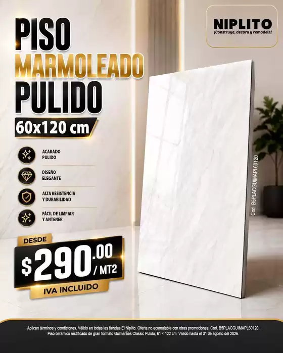 Catálogo Niplito | Gangas exclusivas | 2026-07-19T00:00:00.000Z - 2026-08-31T00:00:00.000Z