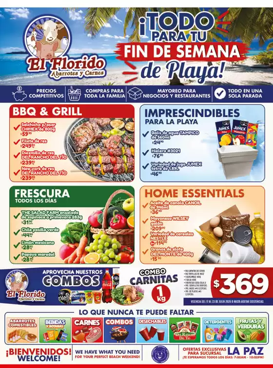 Catálogo El Florido | VOLANTE LA PAZ WEB 33 | 2026-07-20T00:00:00.000Z - 2026-07-23T00:00:00.000Z