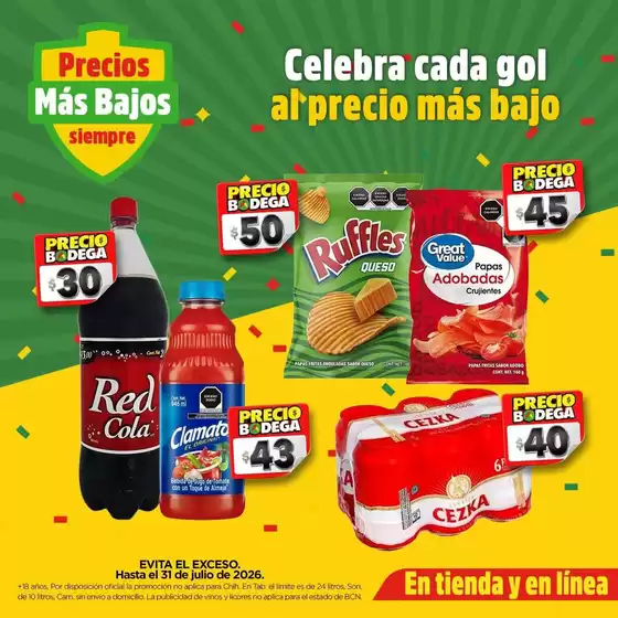 Catálogo Bodega Aurrera | Ofertas para cazadores de gangas | 2026-07-19T00:00:00.000Z - 2026-07-31T00:00:00.000Z