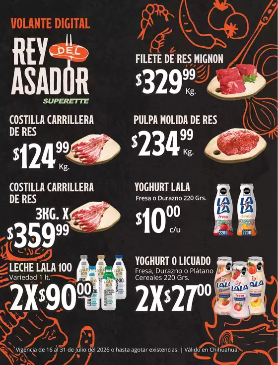 Catálogo Superette | OFERTAS CHIHUAHUA | 2026-07-16T00:00:00.000Z - 2026-07-31T00:00:00.000Z