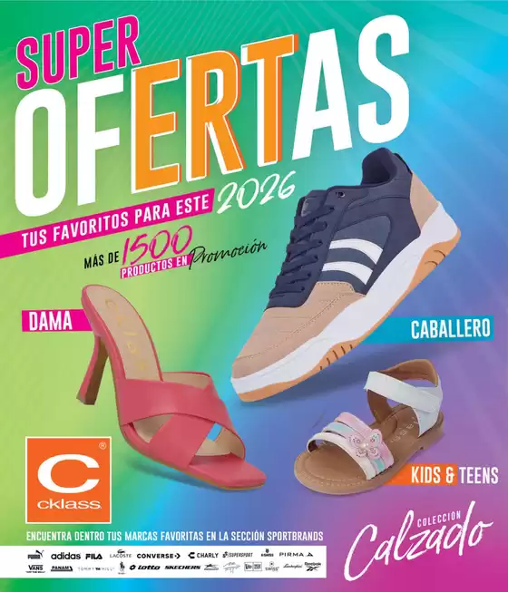 Catálogo Cklass en San Luis Potosí | SÚPER OFERTAS CALZADO | 2026-01-01T00:00:00.000Z - 2026-12-31T00:00:00.000Z
