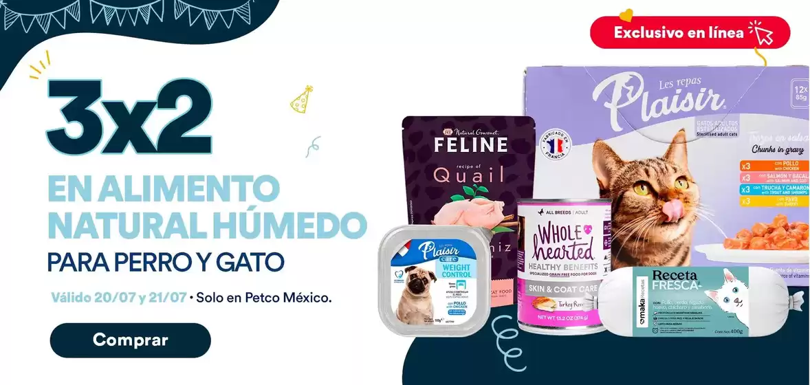 Catálogo Petco | Ofertas Petco | 2026-07-20T00:00:00.000Z - 2026-07-21T00:00:00.000Z