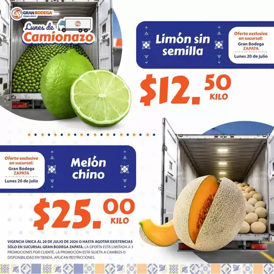 Catálogo La gran bodega | Ofertas La gran bodega | 2026-07-20T00:00:00.000Z - 2026-07-20T00:00:00.000Z