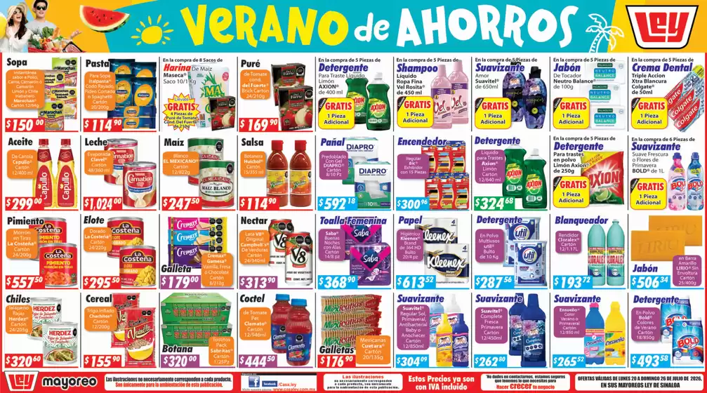 Catálogo Casa Ley | Ahorra ahora con nuestras ofertas | 2026-07-20T00:00:00.000Z - 2026-07-26T00:00:00.000Z