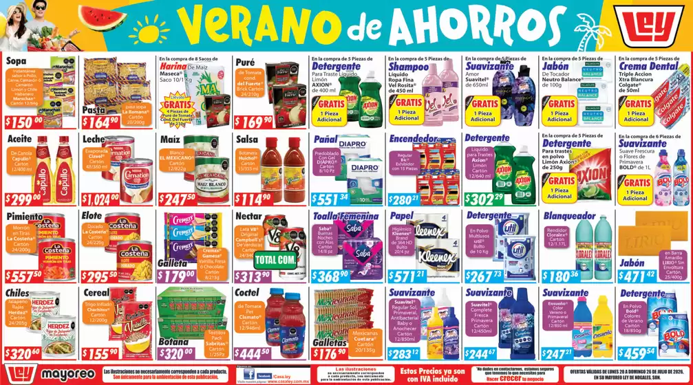 Catálogo Casa Ley | Gangas y ofertas actuales | 2026-07-20T00:00:00.000Z - 2026-07-26T00:00:00.000Z