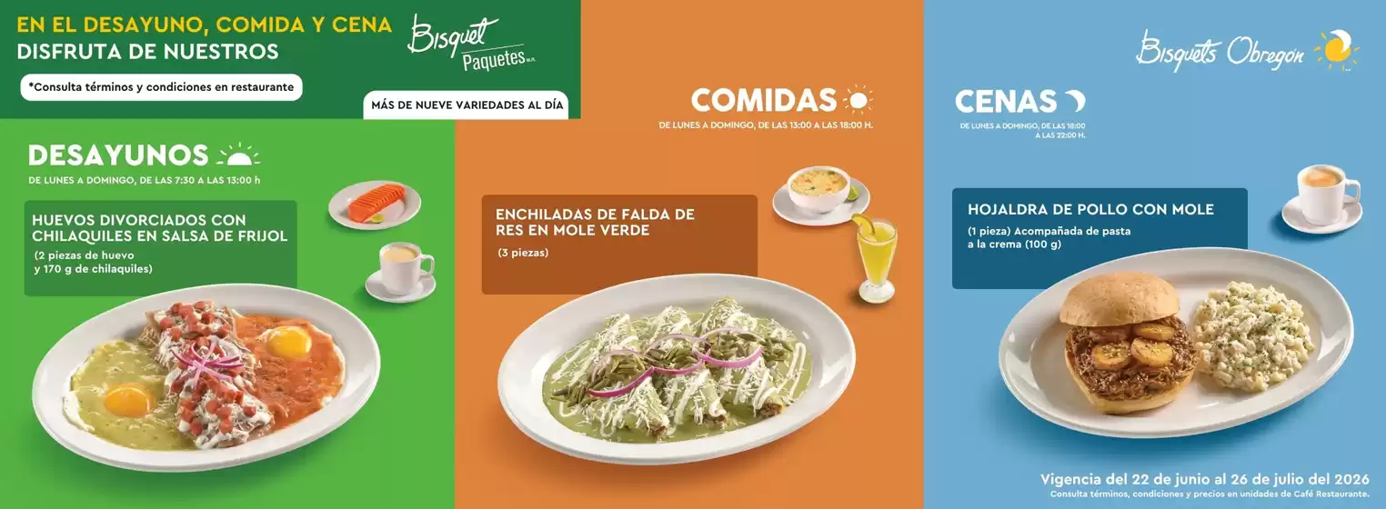 Catálogo Bisquets Obregón | Promos | 2026-07-21T00:00:00.000Z - 2026-07-26T00:00:00.000Z