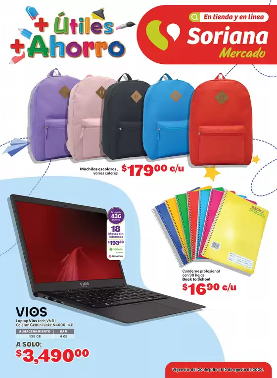 Catálogo Soriana Súper en Cuauhtémoc (CDMX) | Descubre ofertas atractivas | 2026-07-20T00:00:00.000Z - 2026-08-12T00:00:00.000Z