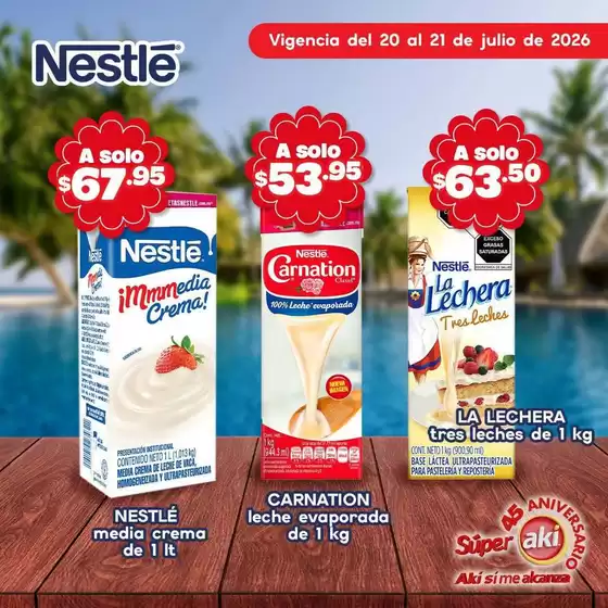 Catálogo Súper Aki en Cuauhtémoc (CDMX) | Gangas exclusivas | 2026-07-20T00:00:00.000Z - 2026-07-21T00:00:00.000Z