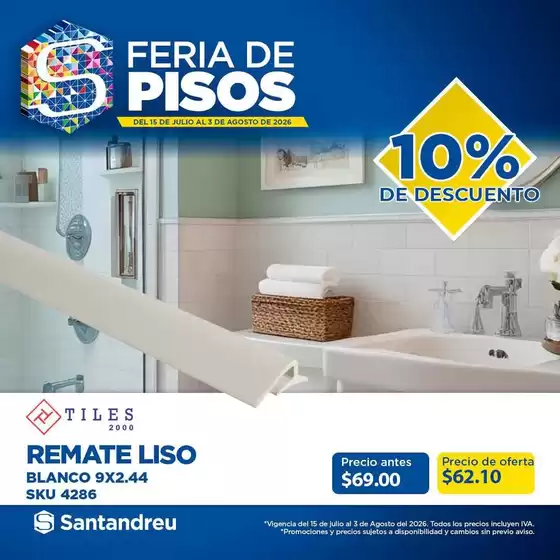 Catálogo Santandreu | Ofertas y gangas exclusivas | 2026-07-15T00:00:00.000Z - 2026-08-03T00:00:00.000Z