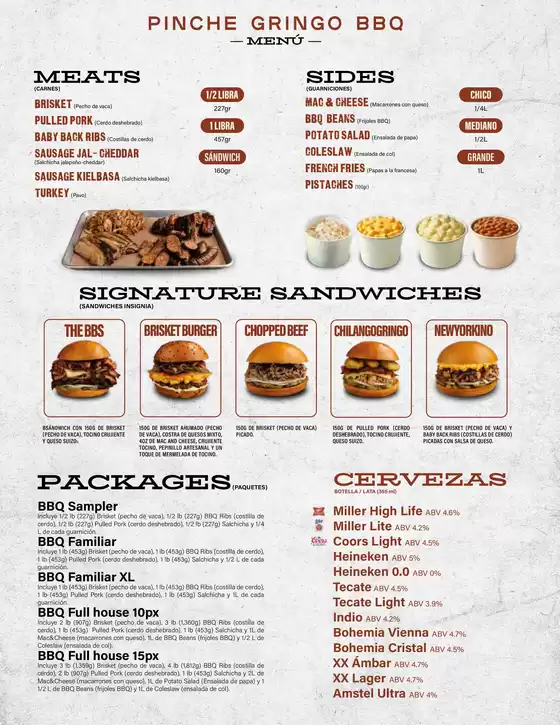 Catálogo Pinche Gringo BBQ | Menu | 2026-07-22T00:00:00.000Z - 2026-12-31T00:00:00.000Z