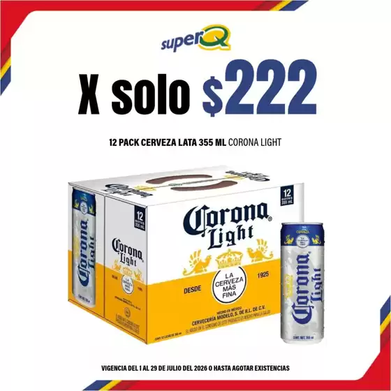Catálogo Super Q en Jáltipan de Morelos | Gran variedad de ofertas | 2026-07-01T00:00:00.000Z - 2026-07-29T00:00:00.000Z