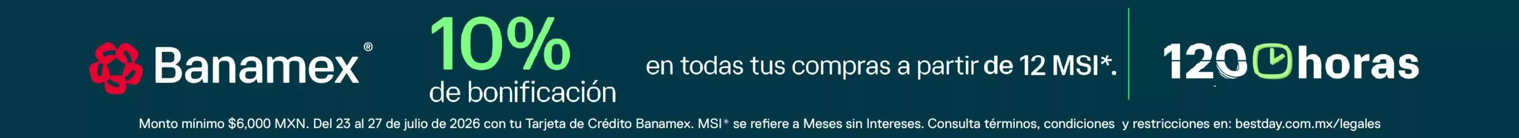 Catálogo Best Day en Oteapan | Ofertas principales para ahorradores | 2026-07-23T00:00:00.000Z - 2026-07-27T00:00:00.000Z