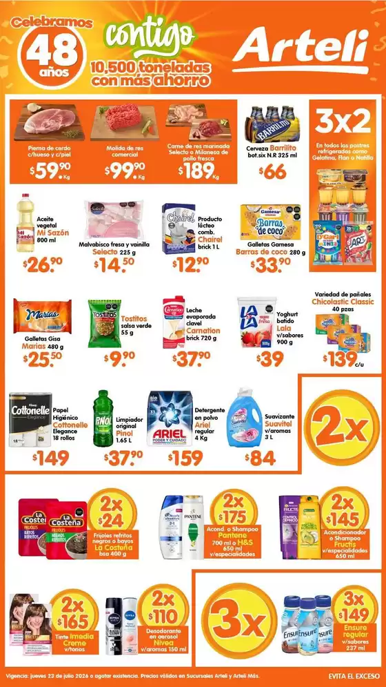 Catálogo Arteli | Excelente oferta para cazadores de gangas | 2026-07-23T00:00:00.000Z - 2026-07-23T00:00:00.000Z