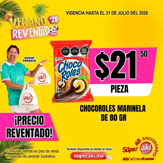 Catálogo Súper Aki | POSTAL CHOCOROLES MIRZA | 2026-07-23T00:00:00.000Z - 2026-07-31T00:00:00.000Z