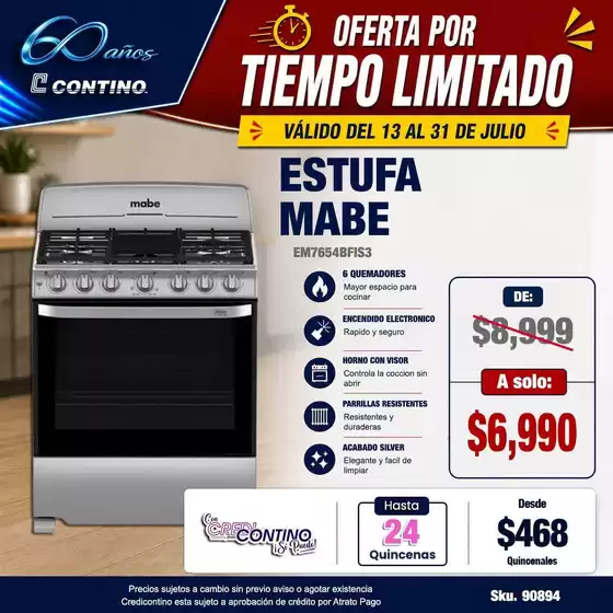 Catálogo Contino en Ciudad Madero | Nuestras mejores ofertas para ti | 2026-07-13T00:00:00.000Z - 2026-07-31T00:00:00.000Z