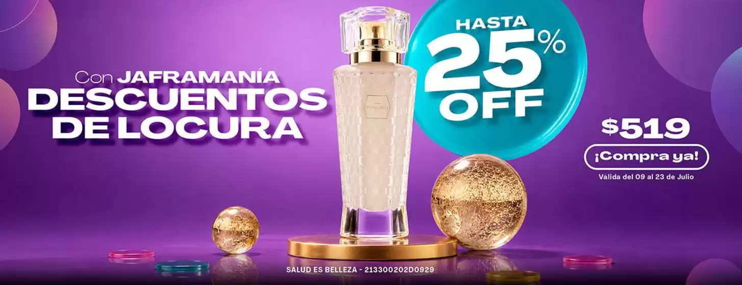 Catálogo Jafra | Ofertas principales para ahorradores | 2026-07-09T00:00:00.000Z - 2026-07-31T00:00:00.000Z