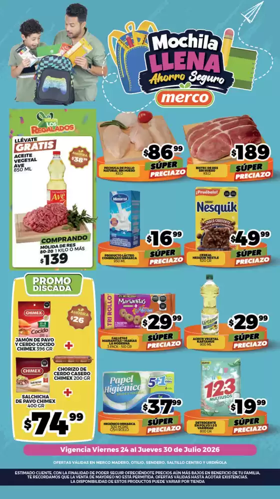 Catálogo Merco | Folleto semanal del 24 al 30 Julio ENFOQUE | 2026-07-24T00:00:00.000Z - 2026-07-30T00:00:00.000Z