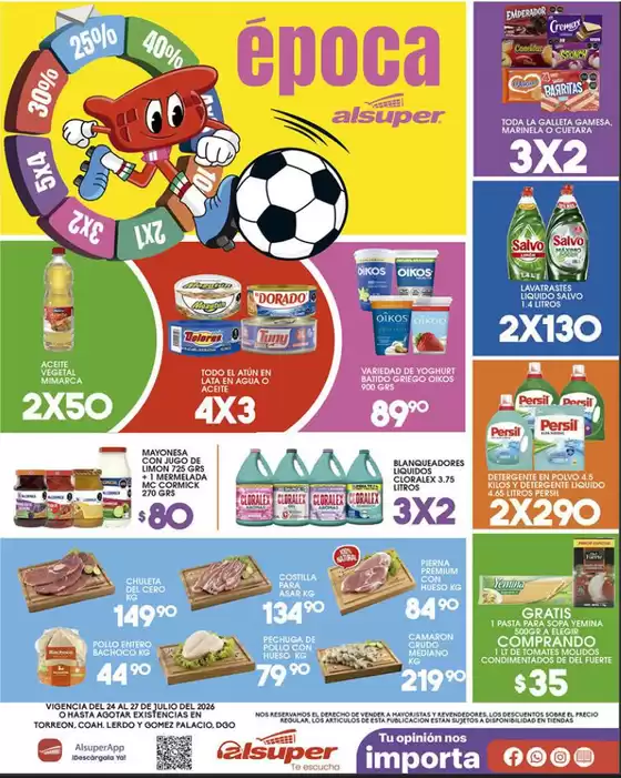 Catálogo Alsuper | Alsuper Lag | 2026-07-24T00:00:00.000Z - 2026-07-27T00:00:00.000Z
