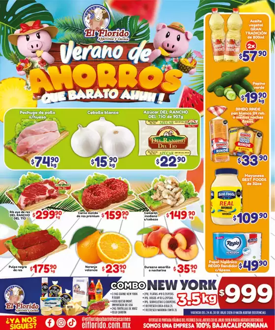 Catálogo El Florido | VOLANTE TIJUANA WEB 19 | 2026-07-27T00:00:00.000Z - 2026-07-30T00:00:00.000Z