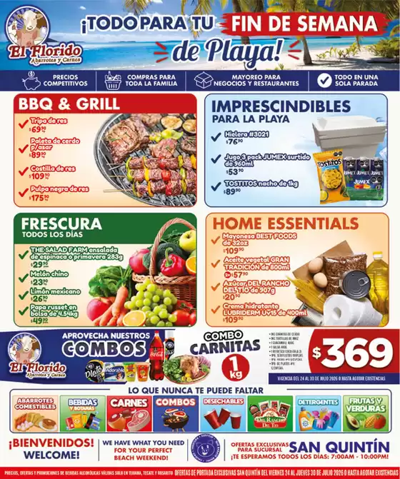 Catálogo El Florido | VOLANTE SAN QUINTIN WEB 35 | 2026-07-27T00:00:00.000Z - 2026-07-30T00:00:00.000Z