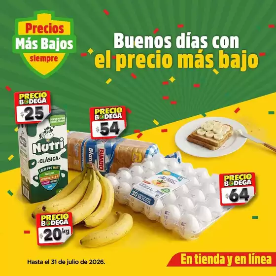 Catálogo Bodega Aurrera en Matías Romero Avendaño | Nuestras mejores ofertas para ti | 2026-07-26T00:00:00.000Z - 2026-07-31T00:00:00.000Z