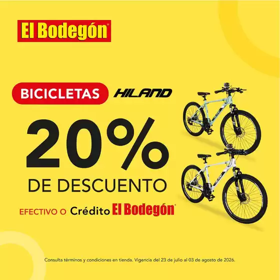 Catálogo El Bodegón | Excelente oferta para cazadores de gangas | 2026-07-23T00:00:00.000Z - 2026-08-03T00:00:00.000Z