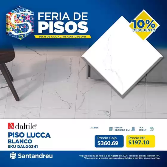 Catálogo Santandreu | Excelente oferta para cazadores de gangas | 2026-07-15T00:00:00.000Z - 2026-08-03T00:00:00.000Z