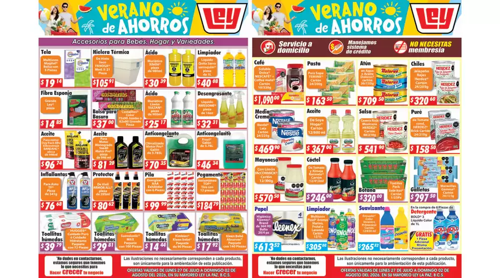 Catálogo Casa Ley | Gran variedad de ofertas | 2026-07-27T00:00:00.000Z - 2026-08-02T00:00:00.000Z