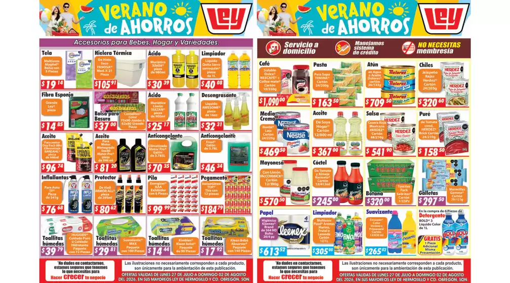 Catálogo Casa Ley | Nuestras mejores ofertas para ti | 2026-07-27T00:00:00.000Z - 2026-08-02T00:00:00.000Z