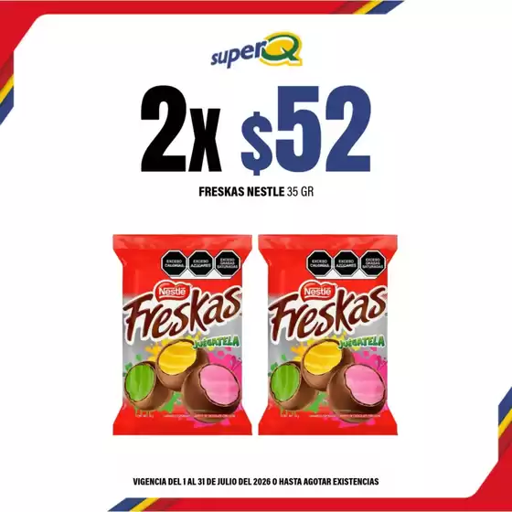 Catálogo Super Q | Ofertas principales para ahorradores | 2026-07-01T00:00:00.000Z - 2026-07-31T00:00:00.000Z