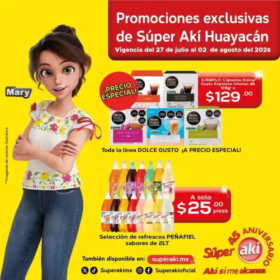 Catálogo Súper Aki | POSTALES HUAYACAN | 2026-07-27T00:00:00.000Z - 2026-08-02T00:00:00.000Z