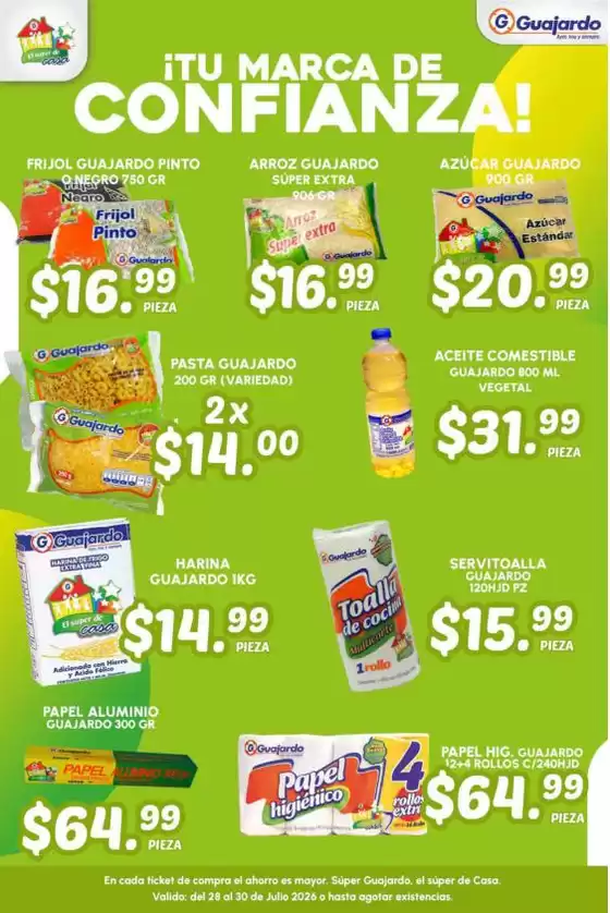 Catálogo Guajardo en Ciudad del Carmen (Campeche) | Ofertas Guajardo | 2026-07-28T00:00:00.000Z - 2026-07-30T00:00:00.000Z