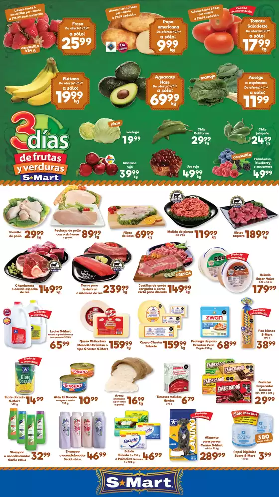 Catálogo S-Mart | Ofertas S-Mart juarez | 2026-07-28T00:00:00.000Z - 2026-07-30T00:00:00.000Z