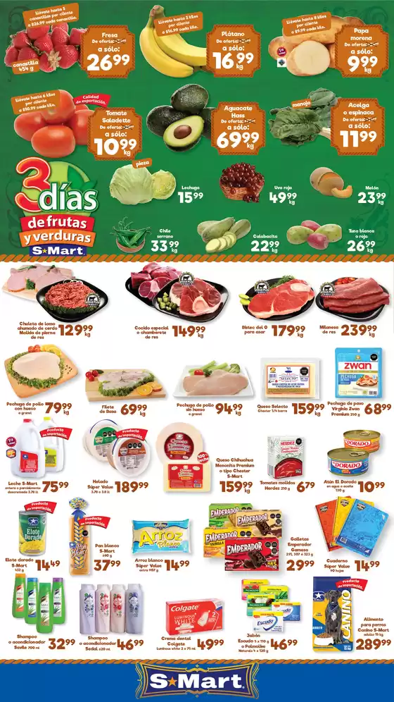 Catálogo S-Mart | Ofertas S-Mart matamoros | 2026-07-28T00:00:00.000Z - 2026-07-30T00:00:00.000Z