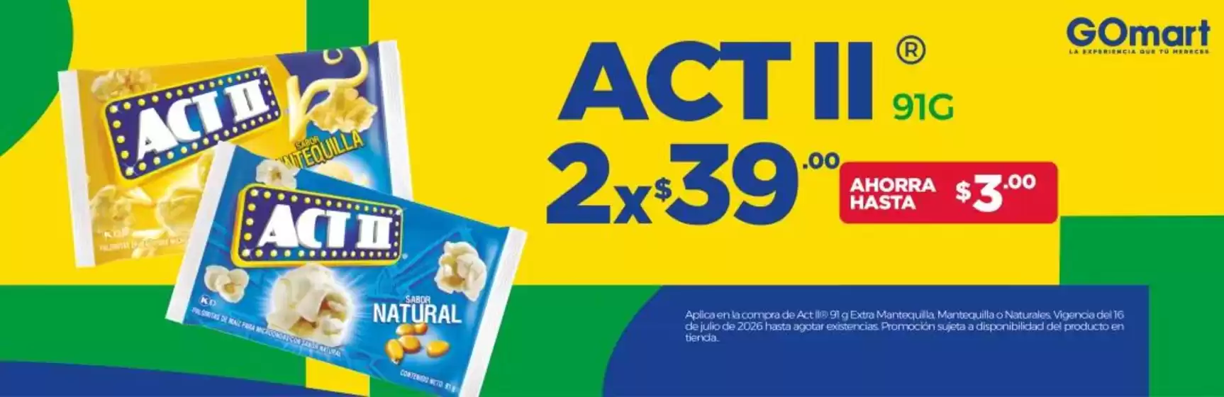 Catálogo Go Mart | Ofertas Go Mart | 2026-07-29T00:00:00.000Z - 2026-07-31T00:00:00.000Z
