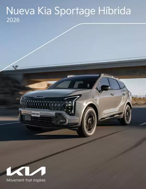 Catálogo Kia en Santiago de Querétaro | Kia Sportage Híbrida 2027 | 2026-07-29T00:00:00.000Z - 2026-08-12T00:00:00.000Z