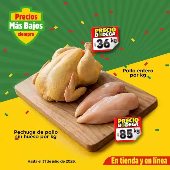 Catálogo Bodega Aurrera en San Pedro (Sinaloa) | Descuentos y promociones | 2026-07-29T00:00:00.000Z - 2026-07-31T00:00:00.000Z