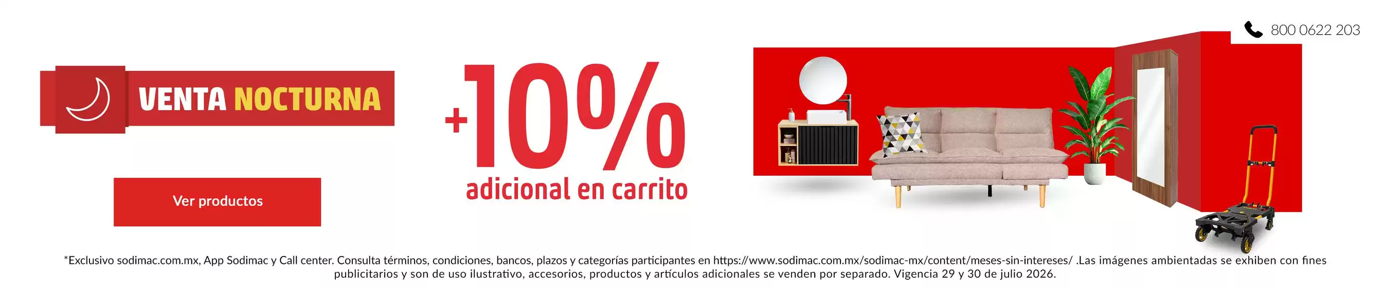 Catálogo Sodimac Homecenter en Cuernavaca | Ofertas Sodimac Homecenter | 2026-07-29T00:00:00.000Z - 2026-07-30T00:00:00.000Z