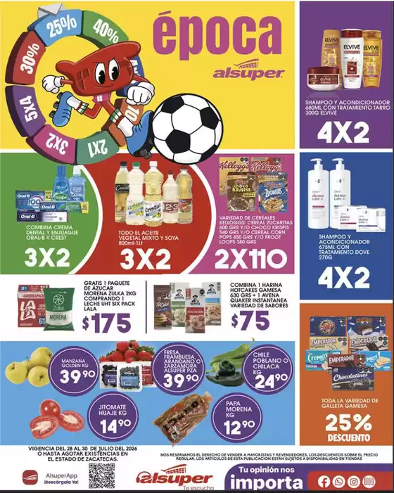 Catálogo Alsuper en San Francisco Coacalco | Alsuper Zac | 2026-07-28T00:00:00.000Z - 2026-07-30T00:00:00.000Z