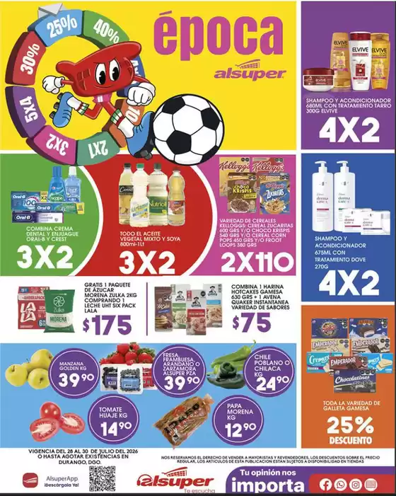 Catálogo Alsuper en San Francisco Coacalco | Alsuper Dgo | 2026-07-28T00:00:00.000Z - 2026-07-30T00:00:00.000Z
