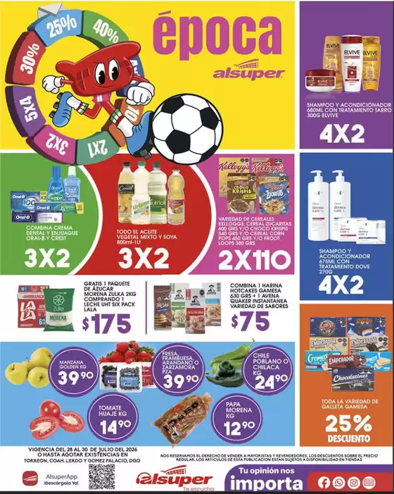 Catálogo Alsuper en San Francisco Coacalco | Alsuper Lag | 2026-07-28T00:00:00.000Z - 2026-07-30T00:00:00.000Z