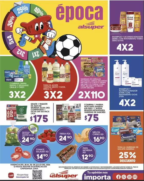 Catálogo Alsuper en San Francisco Coacalco | Alsuper Chihuahua Capital | 2026-07-28T00:00:00.000Z - 2026-07-30T00:00:00.000Z