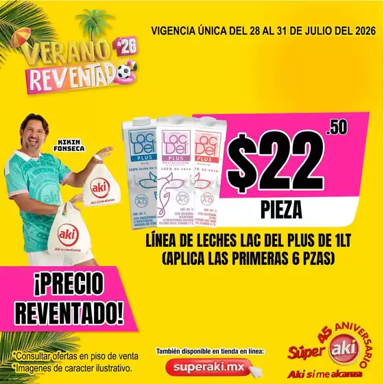 Catálogo Aki Gran Mayoreo en Iztapalapa | Descubre ofertas atractivas | 2026-07-28T00:00:00.000Z - 2026-07-31T00:00:00.000Z